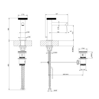 Смеситель для раковины Gessi Anello 63301.031 хром